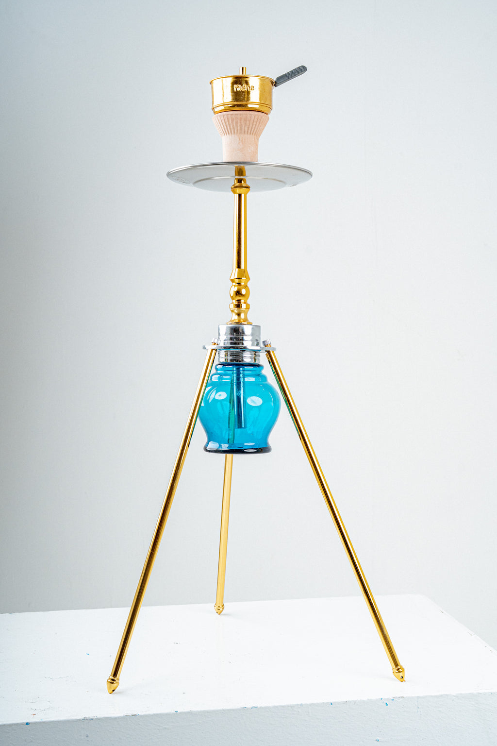 Nagham Gold Stem / Blue Base