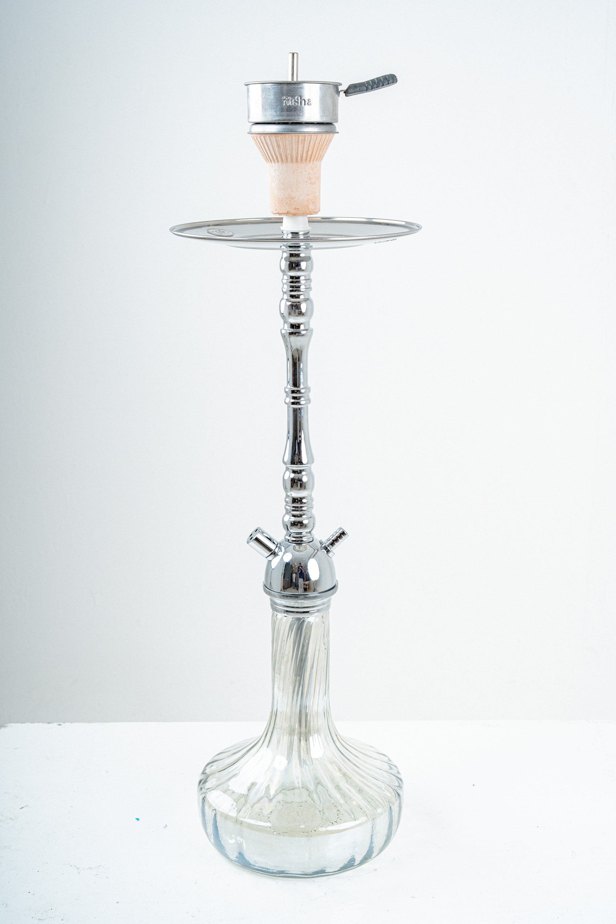 kiva Silver Stem / Transparent Base